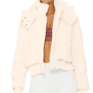 Alo Foxy Sherpa Jacket Bone